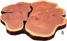 Laden Sie das Bild in den Galerie-Viewer, Baumscheiben 35-40cm- "Trérist-Tvöfalt"