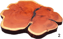 Laden Sie das Bild in den Galerie-Viewer, Baumscheiben 35-40cm- "Trérist-Tvöfalt"